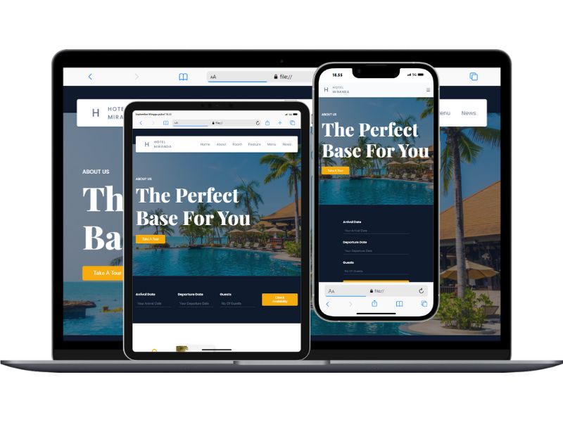 Ideal Web Id - Jasa Pembuatan Web Villa & Hotel