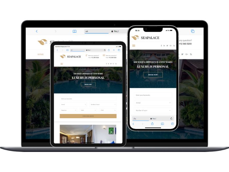 Ideal Web Id - Jasa Pembuatan Web Villa & Hotel