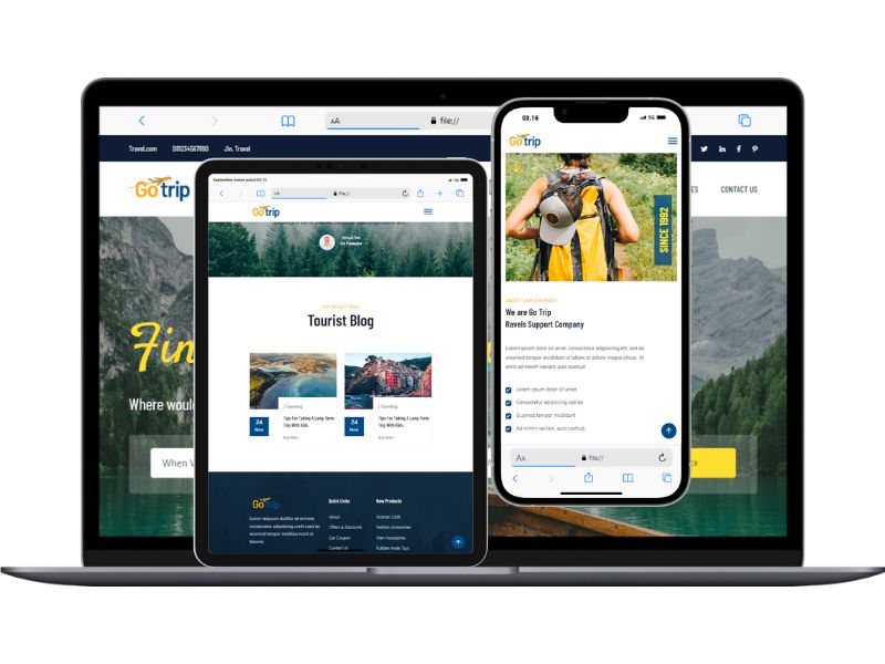 Ideal Web Id - Jasa Pembuatan Web Travel
