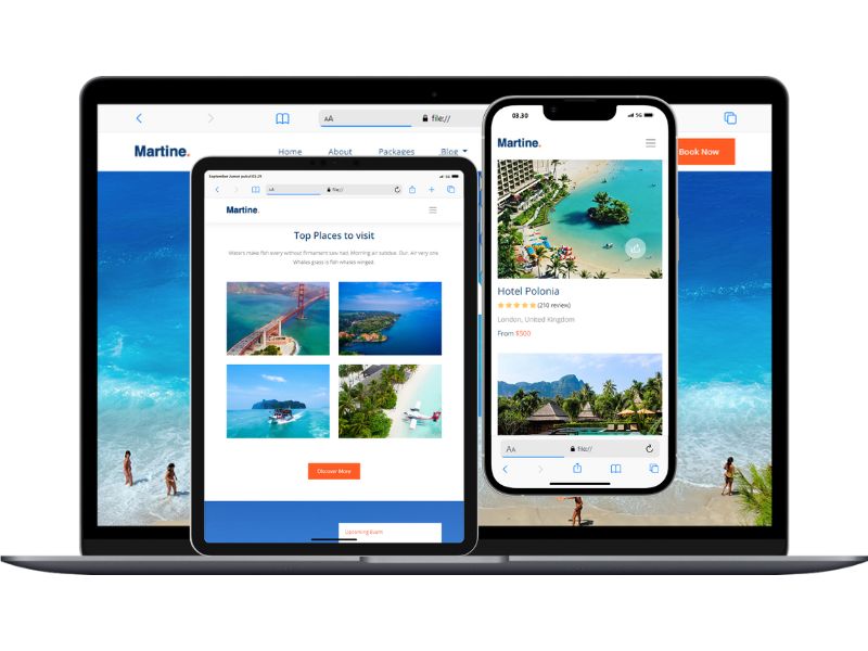 Ideal Web Id - Jasa Pembuatan Web Travel