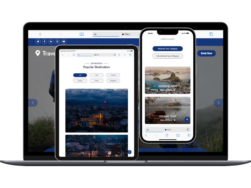 Ideal Web Id - Jasa Pembuatan Web Travel