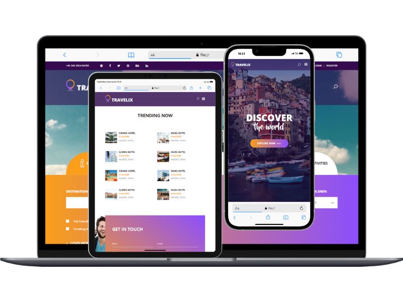 Ideal Web Id - Jasa Pembuatan Web Travel