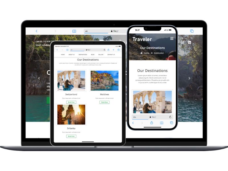 Ideal Web Id - Jasa Pembuatan Web Travel