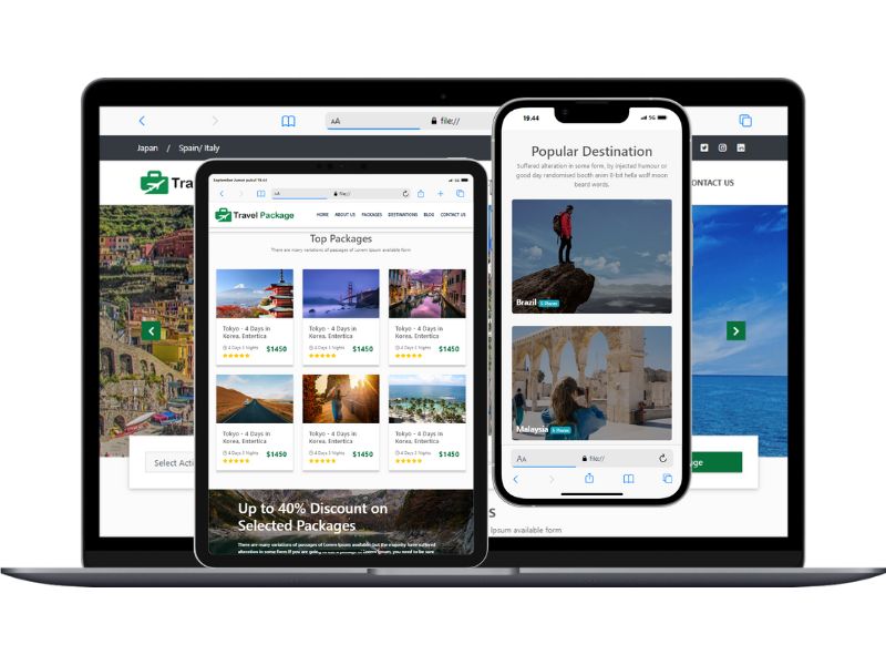 Ideal Web Id - Jasa Pembuatan Web Travel