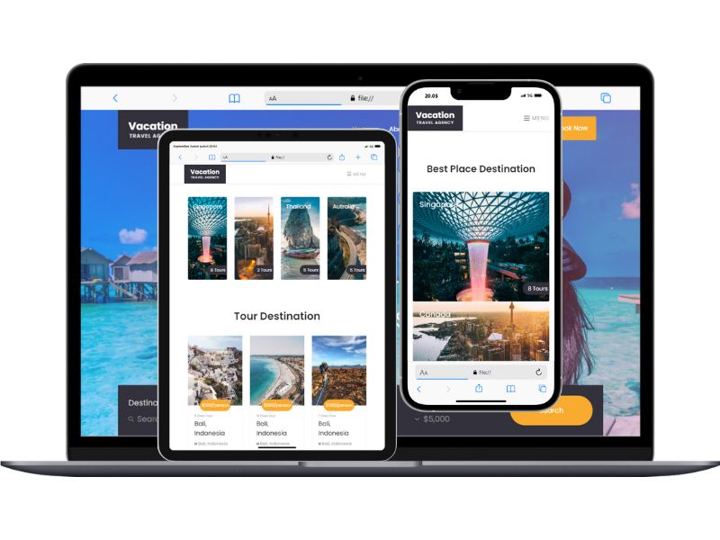 Ideal Web Id - Jasa Pembuatan Web Travel